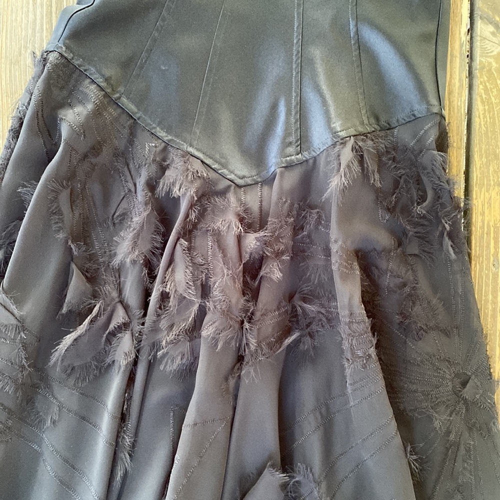 Dina Bar-el Black Cocktail Dress 100% Silk - Picture 6 of 12